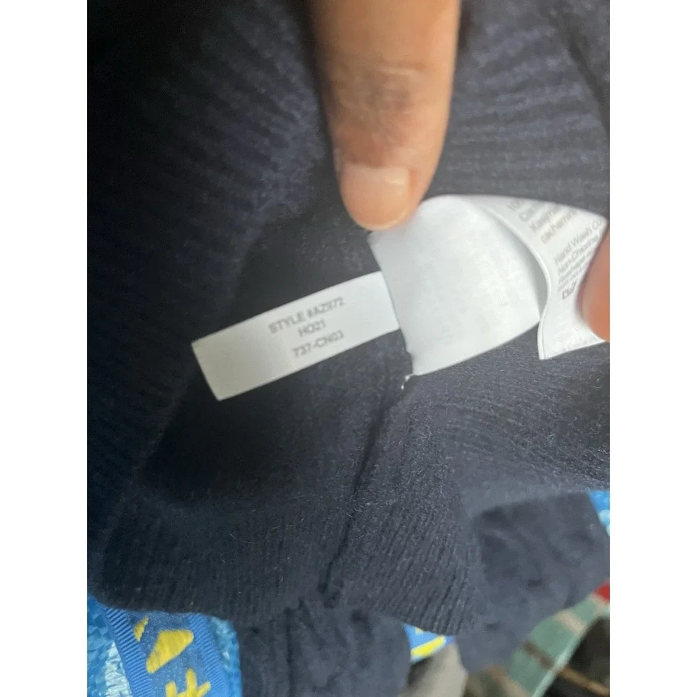 J Crew Men's 100% Cashmere Cable Knit Crew‎ Neck Sweater, Size Large